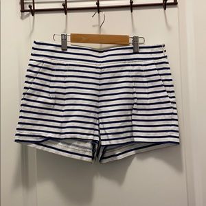 Blue and White JCrew Shorts